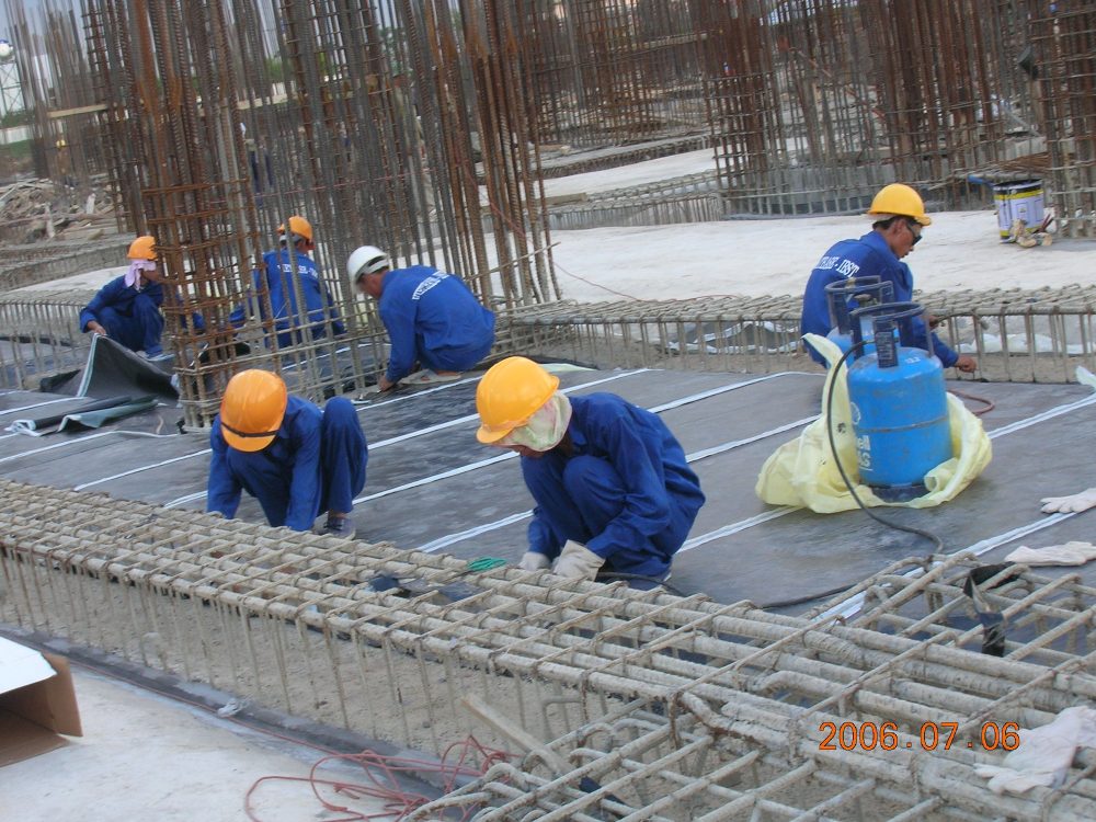 Công nghệ chống thấm tầng hầm nhà cao tầng